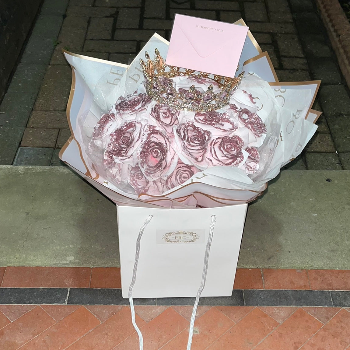 Enchanted Glitter Roses