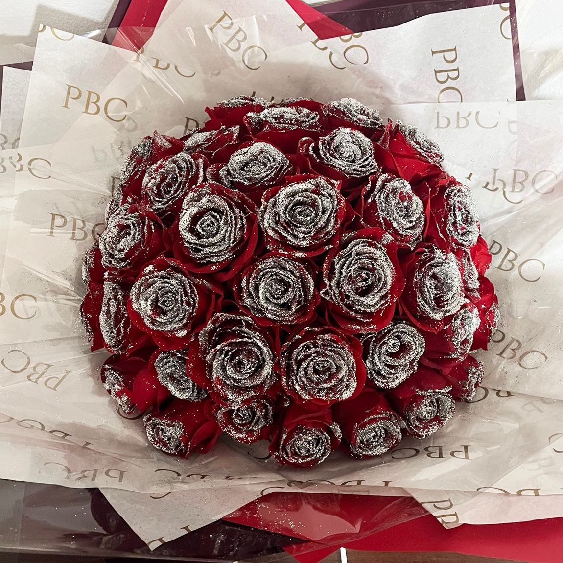 Enchanted Glitter Roses