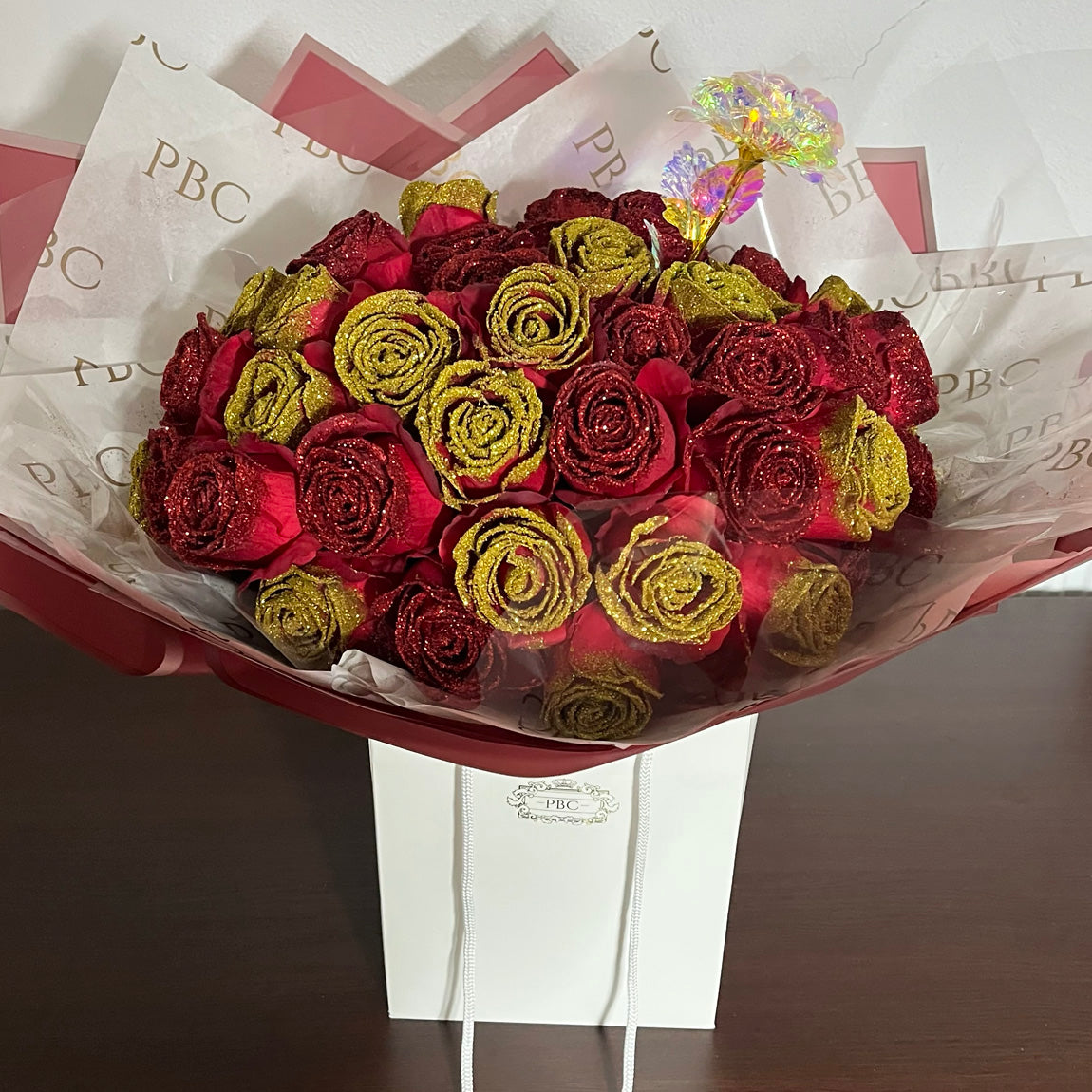 Enchanted Glitter Roses