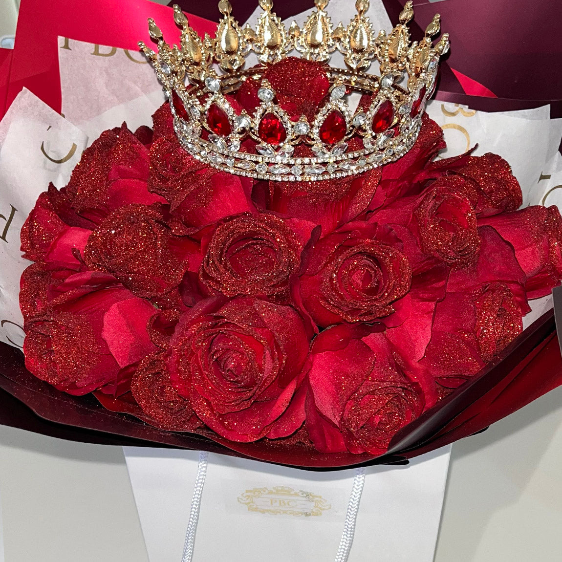 Enchanted Glitter Roses