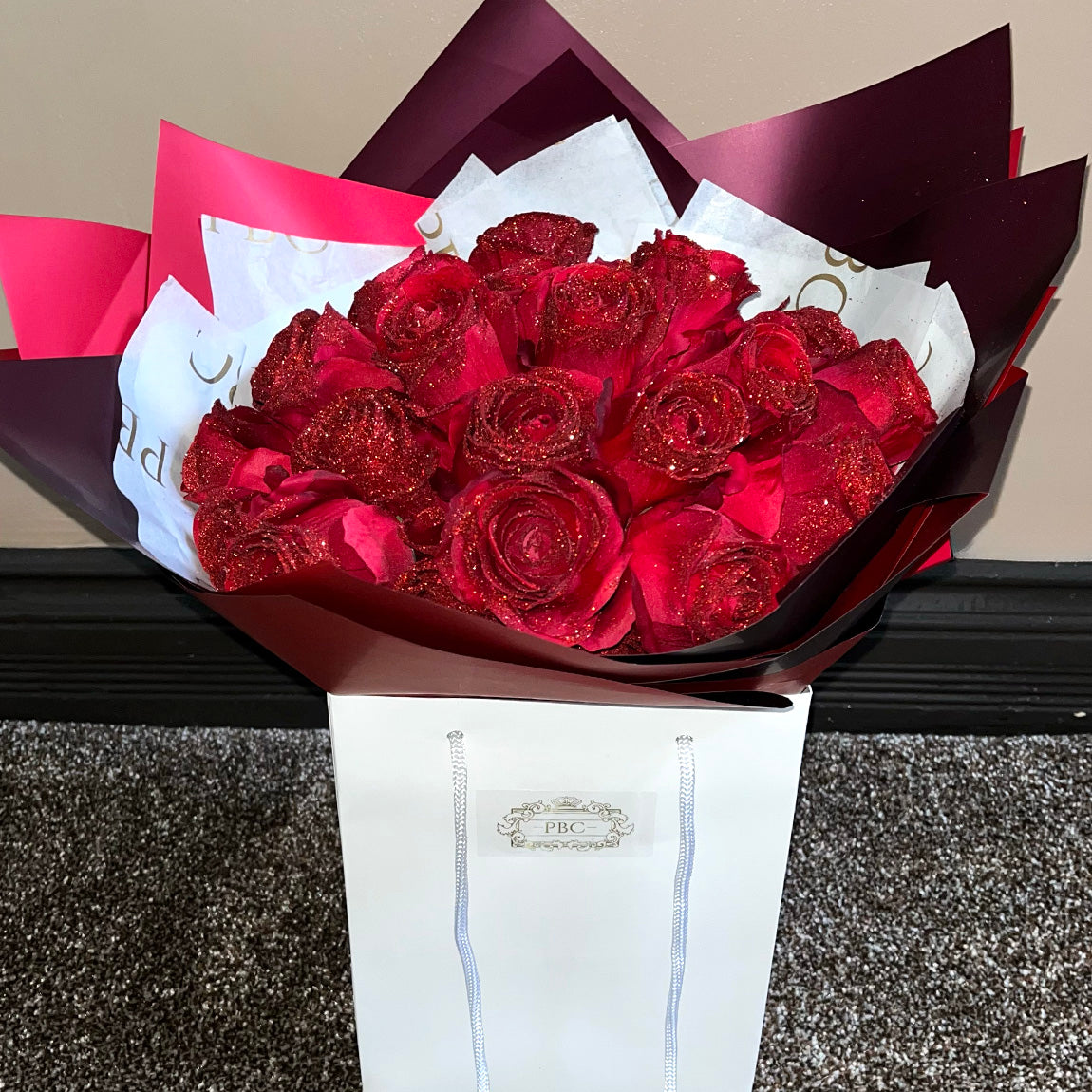Enchanted Glitter Roses