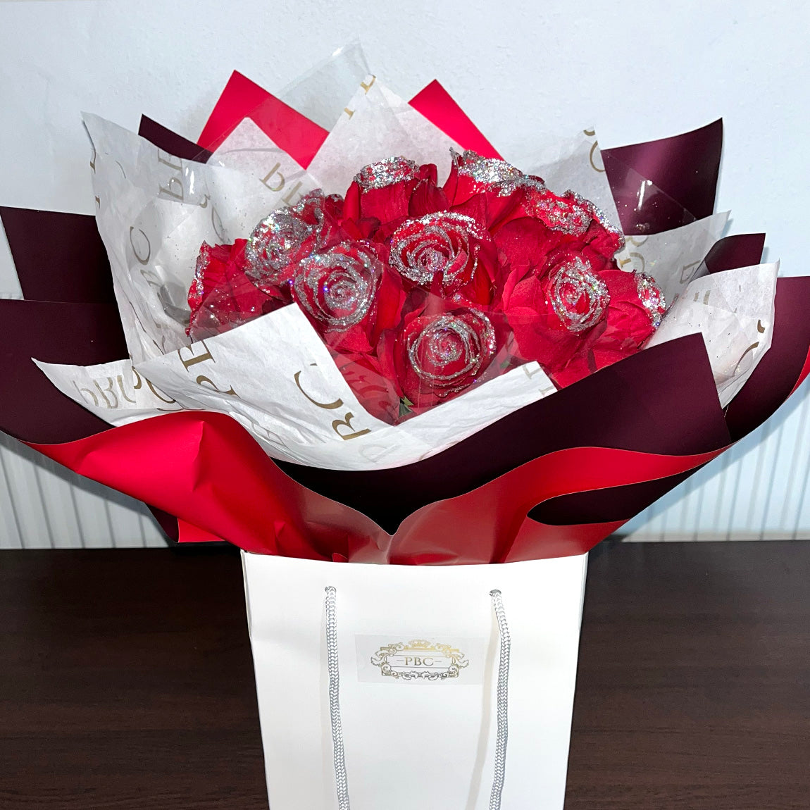 Enchanted Glitter Roses