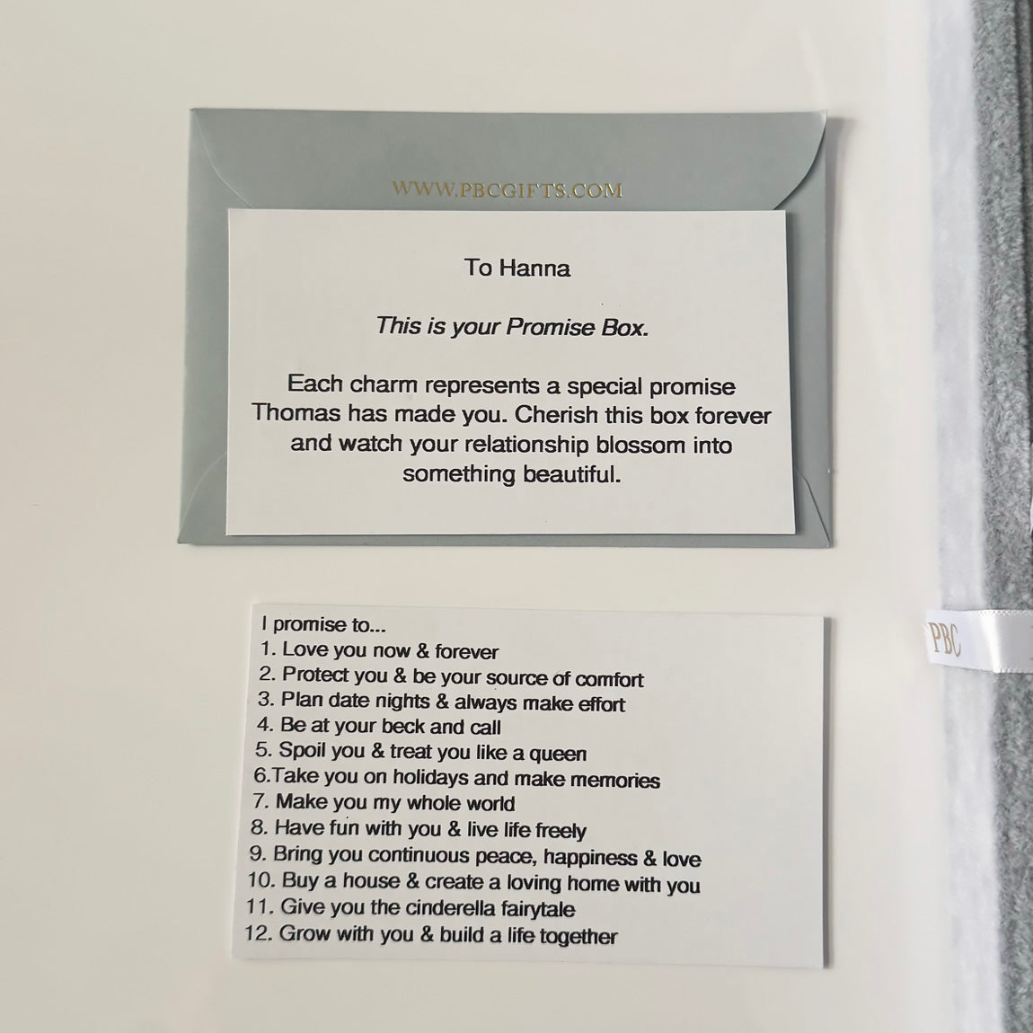 Relationship Promise Box