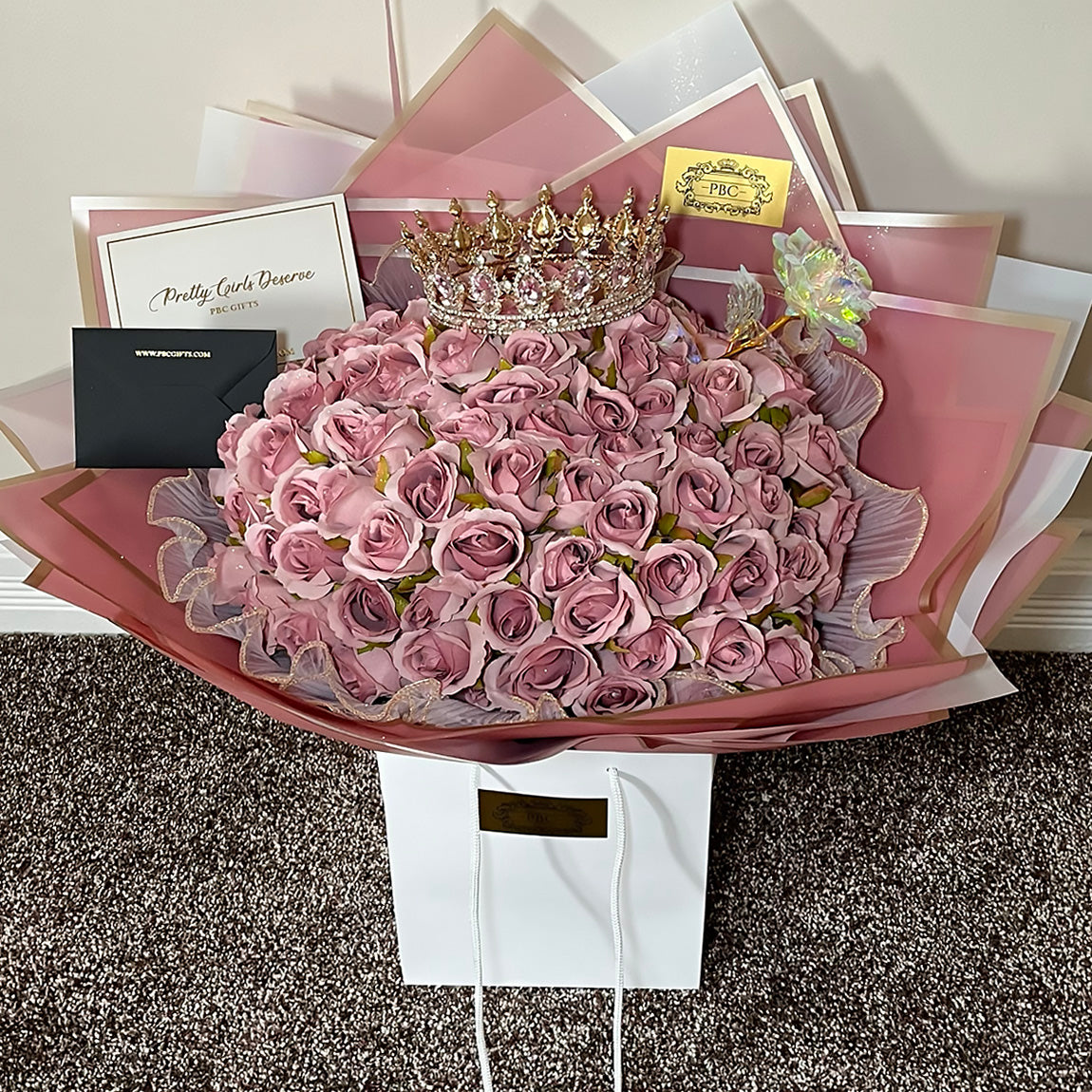 100x BLUSH PINK Lily Rose