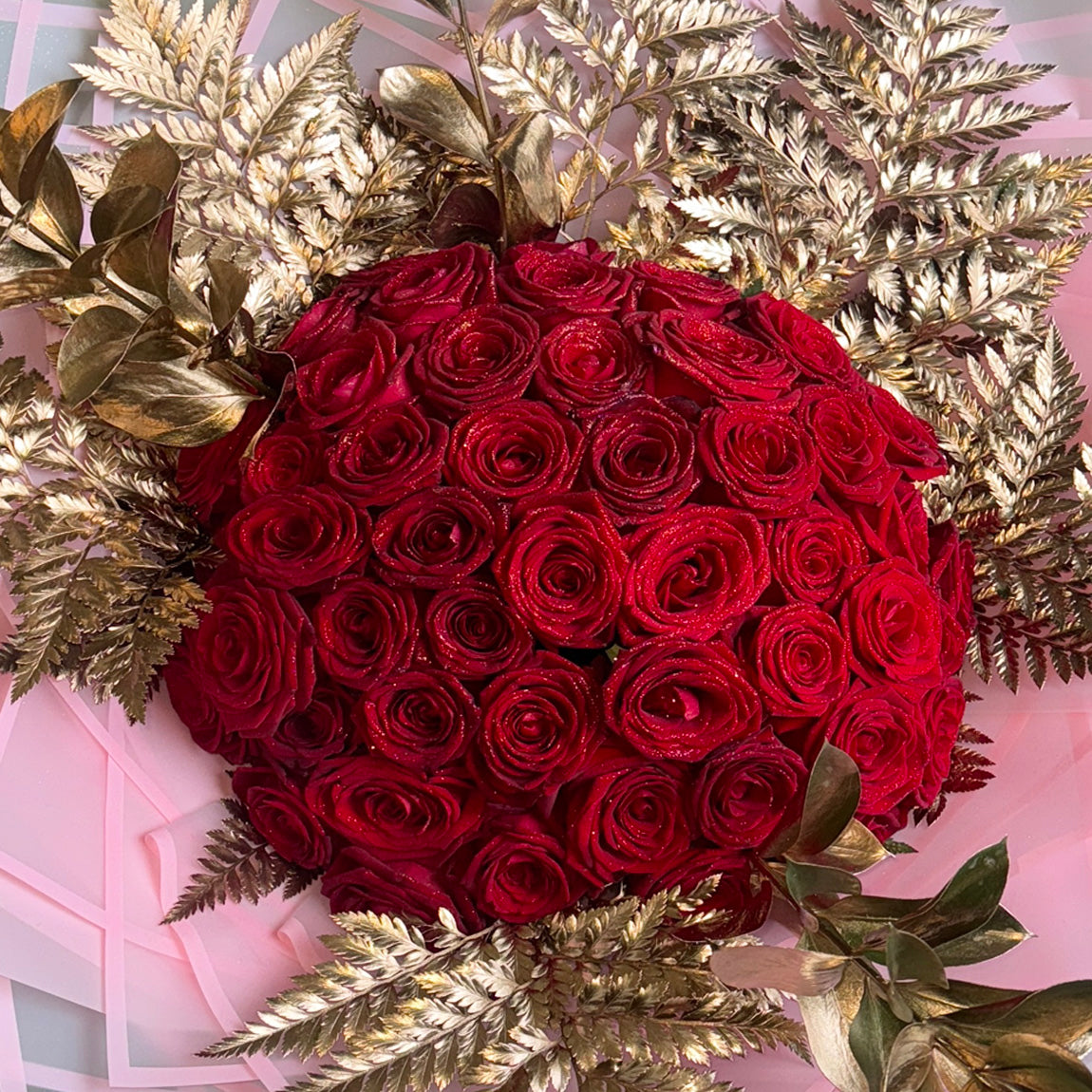 Valentine Pre-Order – Red Naomi Roses (FRESH FLOWERS)🌹