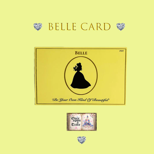 Belle Card DISNEY