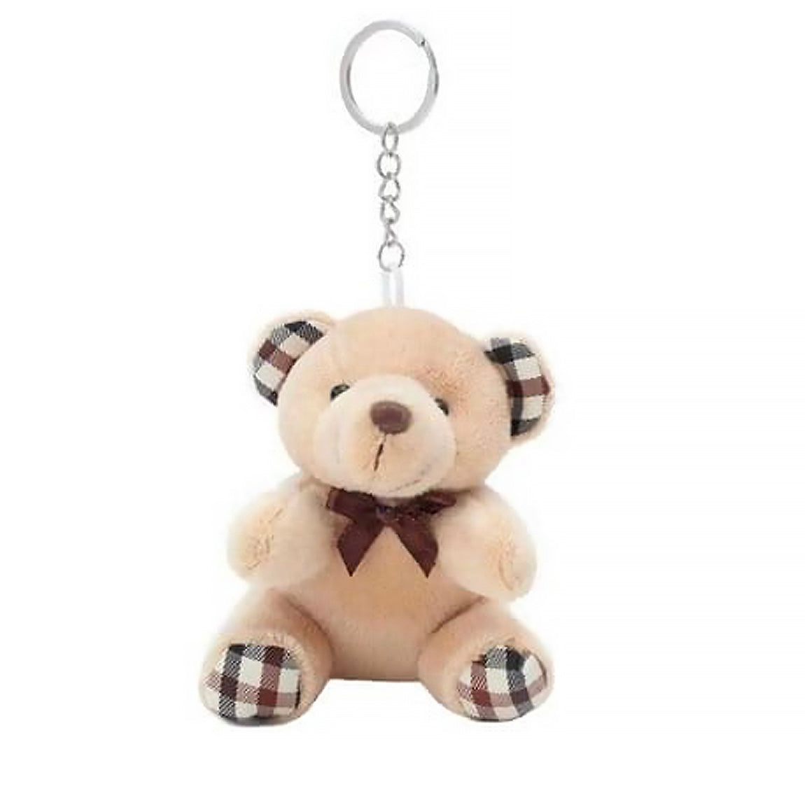 Brown Teddy Bear Keychain