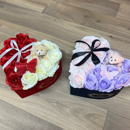 Teddy Heart Box