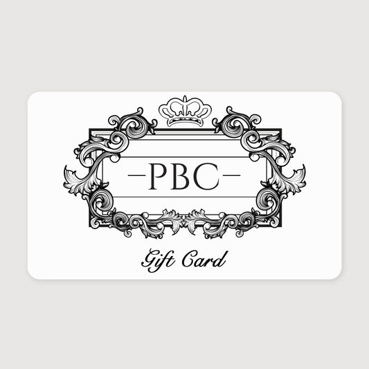 PBC £30, £50, £100, £150, £200 Gift Card