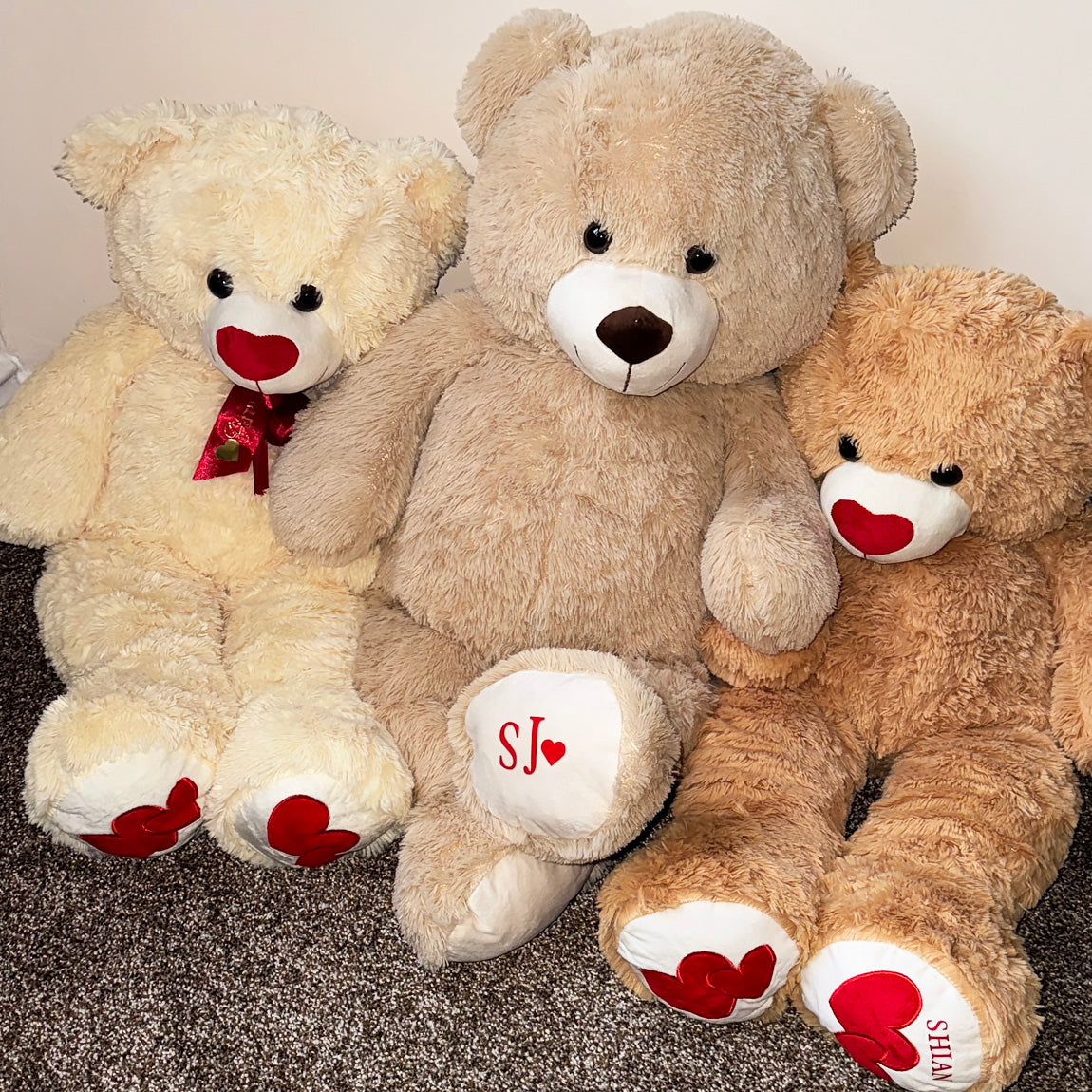 Personalised 100cm Teddy Bears