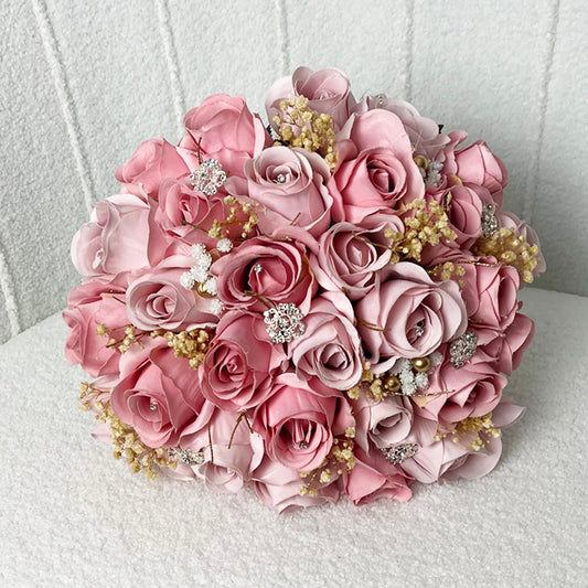 XL Pink Bridal Bouquet