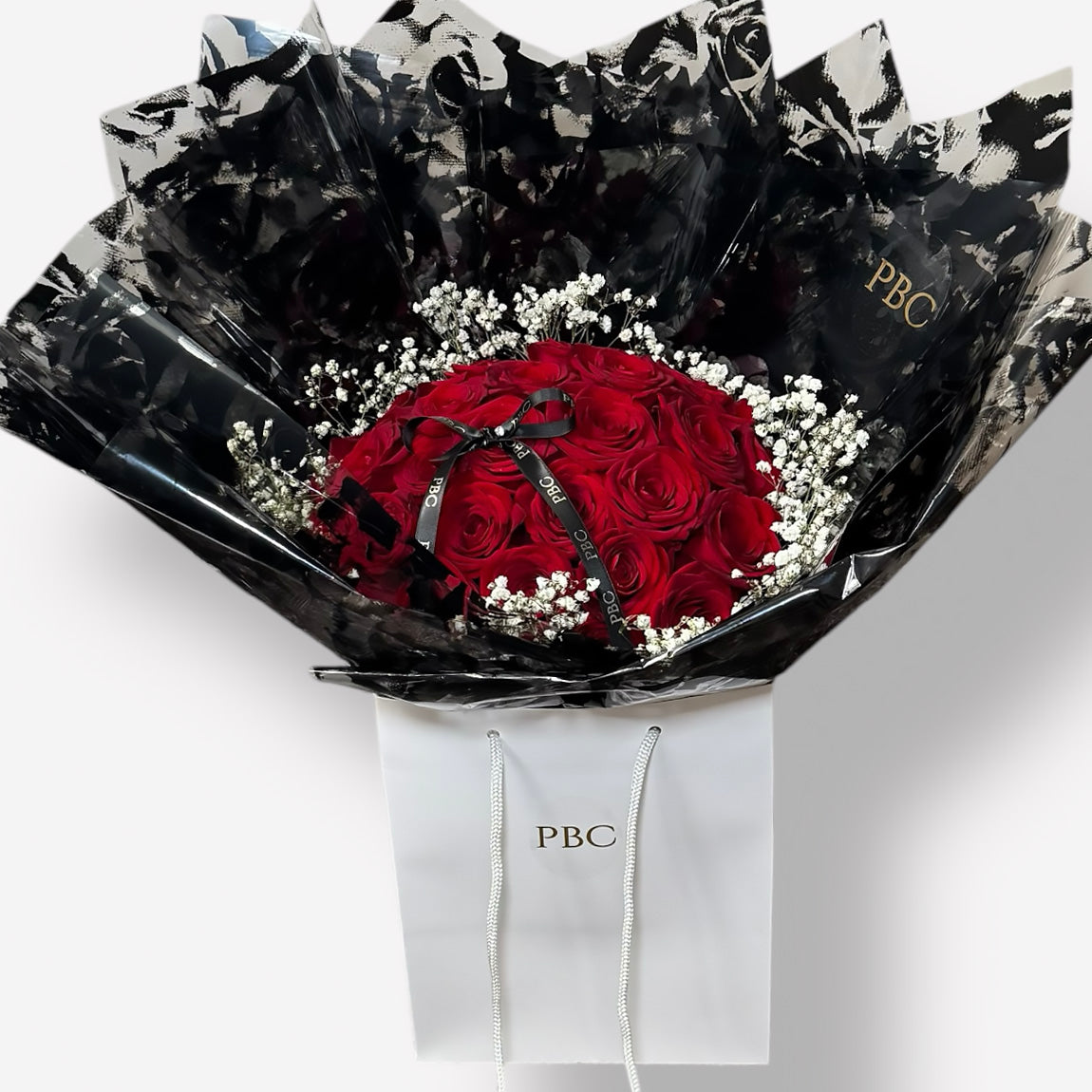 Naomi Red Rose Bouquet (Fresh)