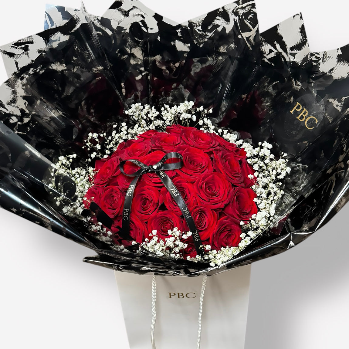 Naomi Red Rose Bouquet (Fresh)