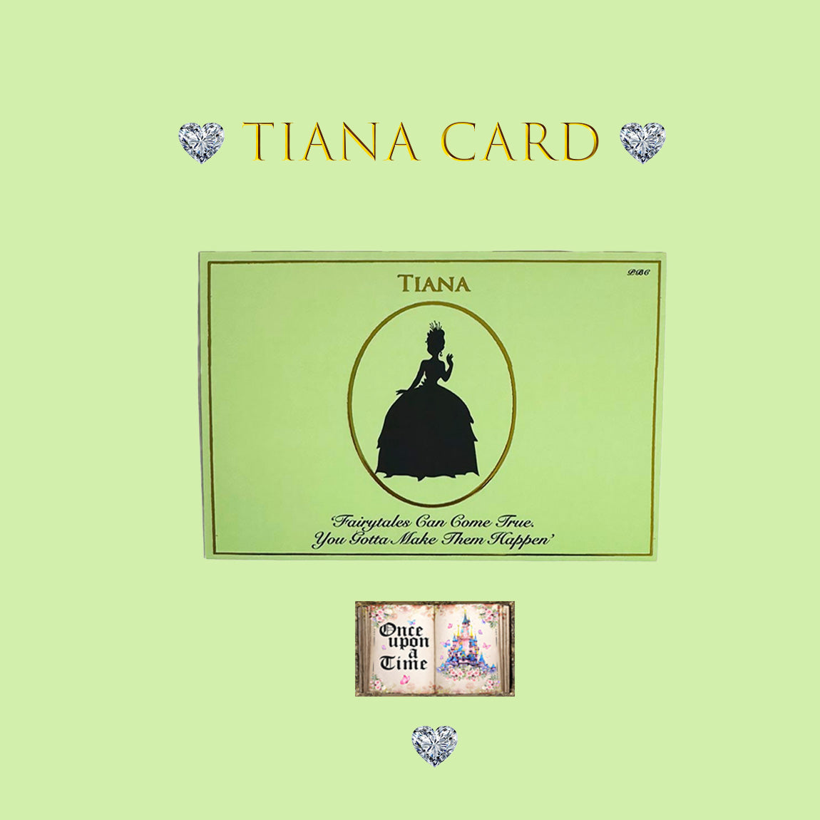 Tiana Card DISNEY