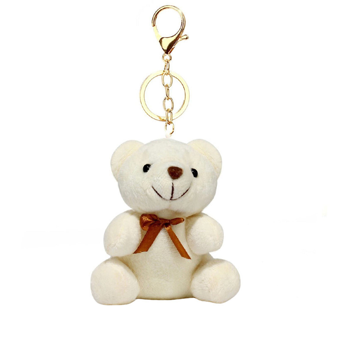 Small teddy on sale bear keychain